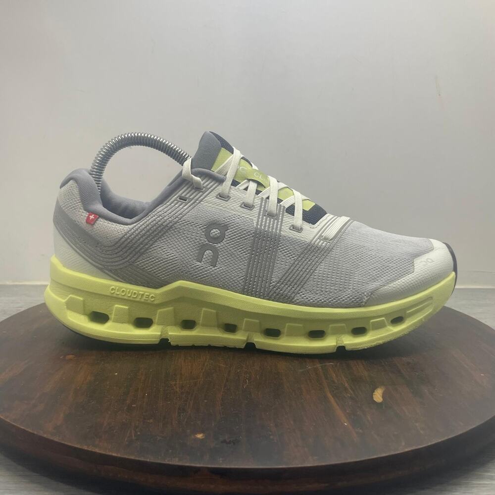 On Cloud go Womens Shoes Size 9 Gray Green Athletic Running Sneakers 55.98232